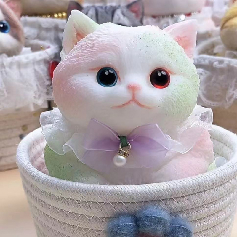 正版猫猫捏捏乐食品级硅胶材质解压玩具创意礼品猫猫萌宠硅胶捏捏|undefined