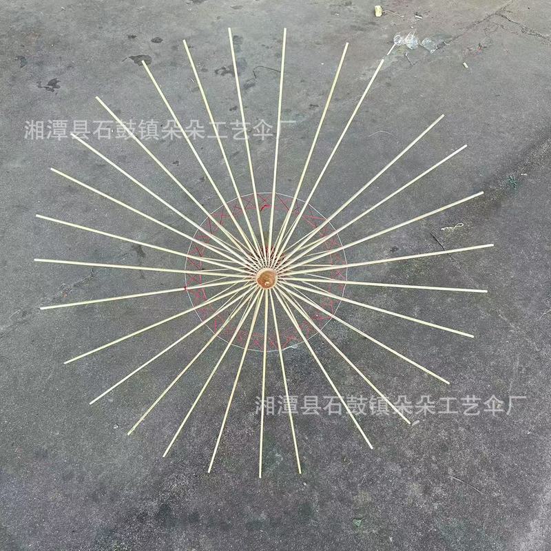 Oil paper umbrella craft umbrella skeleton handmade DIY umbrella stand Oil paper umbrella craft umbrella skeleton handmade DIY umbrella stand