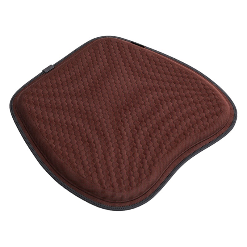 Car seat cushion four seasons universal non-slip Ice Silk honeycomb gel breathable home office sedentary Seat car cool cushion