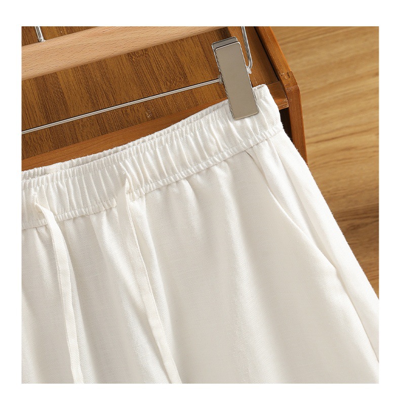 Chân váy Lyocell Tencel nữ cạp cao xẻ tà dáng suông dài midi — màu xanh hải quân chi tiết 17