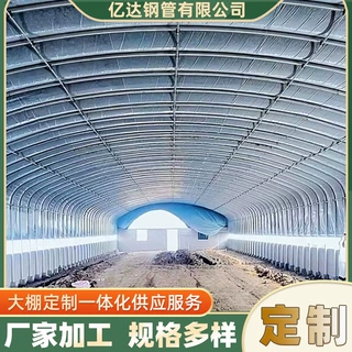 定制搭建大型仓储大棚户外帐篷镀锌管材移动物流厂房工业租赁会展