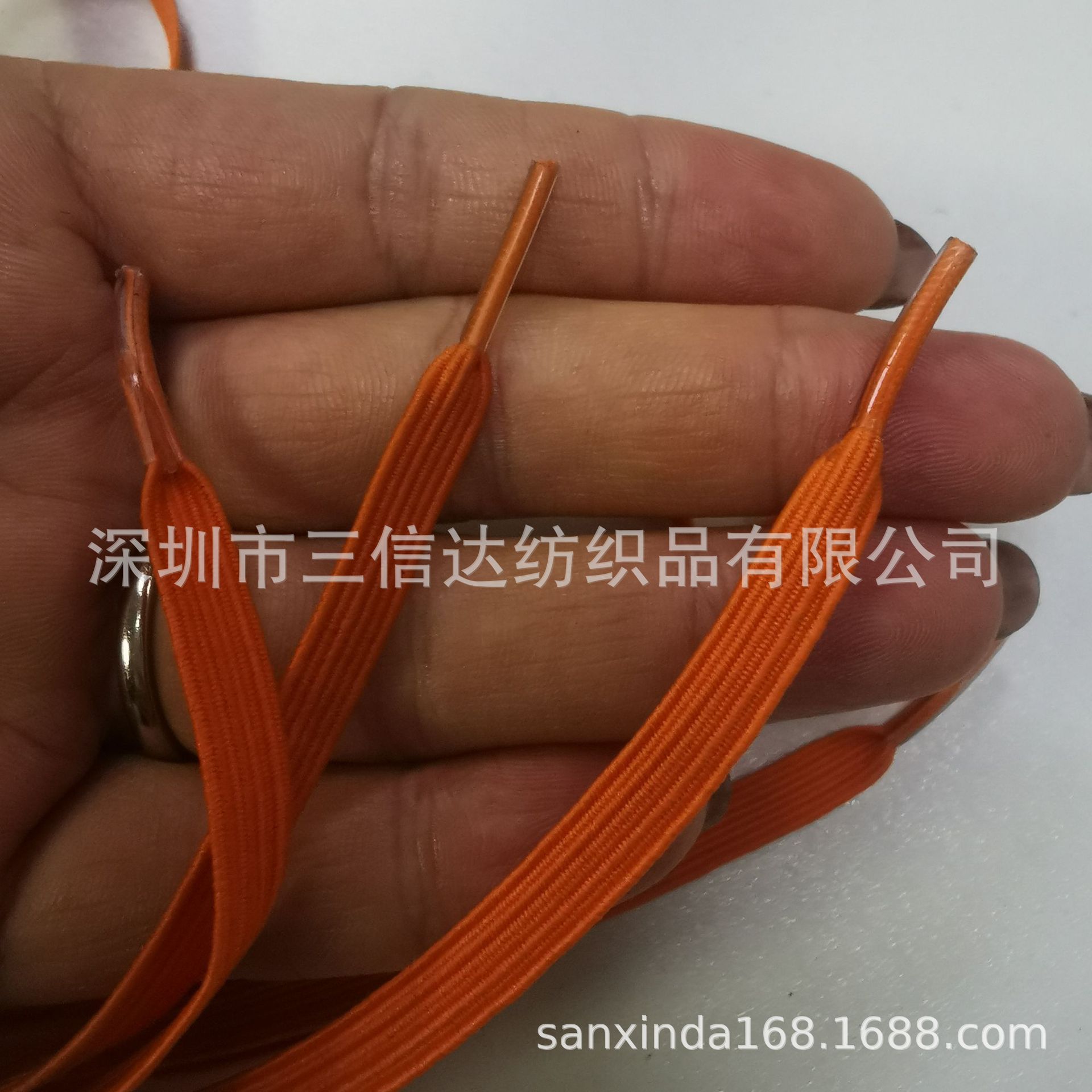 有色走馬带 橡筋 反光松紧带 针织带 珠纹 斜纹 丝光 跑马带 图)