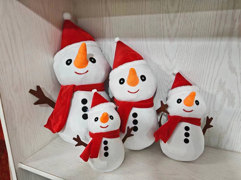 漫画クリスマスシリーズ雪だるまぬいぐるみヘラジカ人形クリスマスツリー装飾品人形会社ギフト装飾|undefined