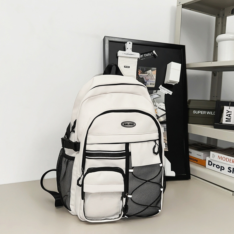 Nuevos bolsos de hombro para hombres japoneses mochilas para estudiantes universitarios de ocio mochilas deportivas al aire libre hombres de gran capacidad 100 mochilas mochilas mochilas