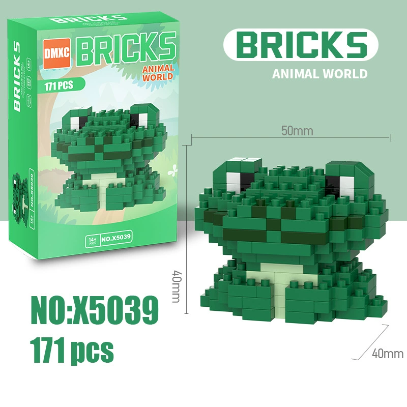 Конструктор bricks (Lego) минифигурки, мелкие микрокубики, подарок на день рождения, разнообразные стили