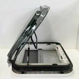 RV sunroof modification for special vehicles, camper van sunroof, acrylic double-layer thickened roof ventilation fan