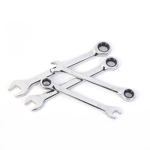 Ratchet two-purpose wrench set canvas bag ratchet wrench tool set mirror two-purpose ratchet wrench set
