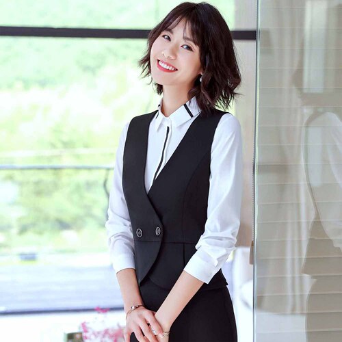Women's Professional Suit Set - Autumn/Winter New Style, Stylish and Elegant, Plus Size Business Suit, University Graduate Job Interview Suit