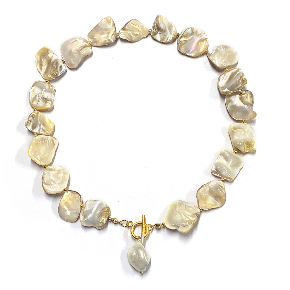65g Weight Shell Inlay Material A Pack of 2, A Pack of 2 Pairs Quantity Holiday, Beach Occasion 304 Stainless Steel, Freshwater Pearl, Shell Material Geometric Pattern Women's Gender Natural, Inlay Design Beach, Simple Style Style Beach Simple Style Geometric 304 Stainless Steel Freshwater Pearl Shell Natural Inlaid Shell Women's 15
