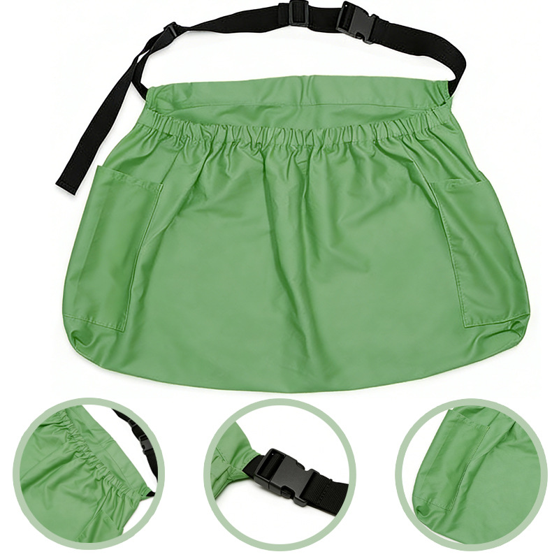 Delantal de gran capacidad de liberación rápida para recolección de frutas y verduras en jardines y huertos, delantal de trabajo, fabricante mayorista