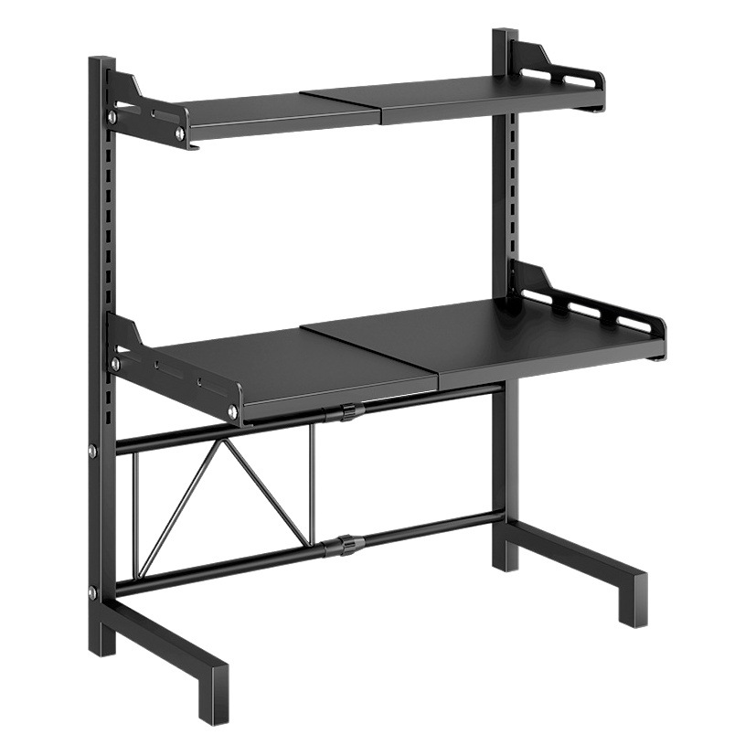 Cocina multifuncional estante de almacenamiento hogar Cocina de arroz estante retráctil horno de microondas encimera freidora de aire estante de almacenamiento