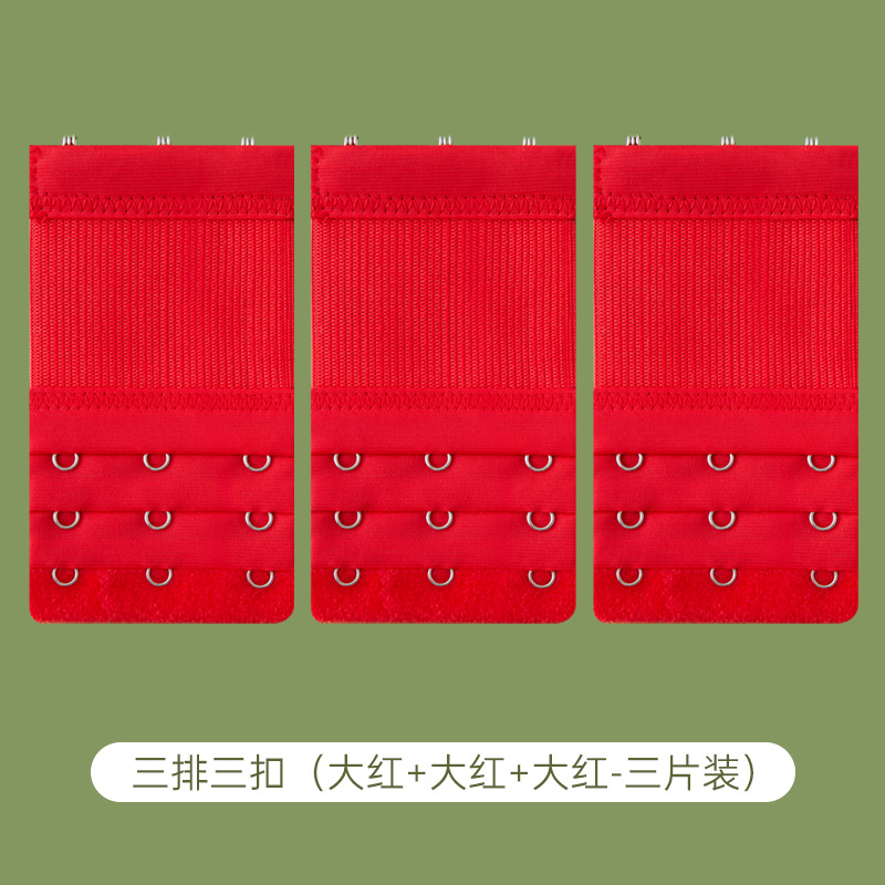 Ropa interior alargada breasted cuatro filas sujetador femenino extensión cinturón gancho tres filas dos hebilla trasera ajustable ropa interior hebilla alargada