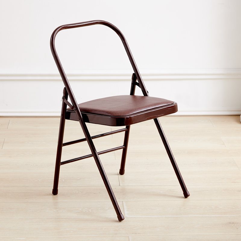 브라운 요가 의자 1.5 두께 22 튜브 전문 모델