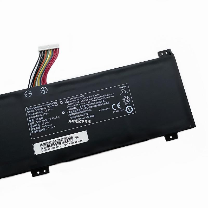 适用于机械革命X8Ti 深海幽灵Z2 GK5CN-00-13-3S1P-0笔记本电池