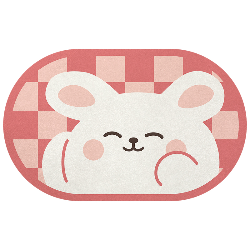 Alfombra de piso de baño barro de diatomeas suave fuerte absorbente alfombra de piso Puerta de baño antideslizante hogar alfombra de baño