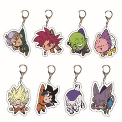 Dragon Ball Super Saiyan Vegeta Goku Anime Merchandise Acrylic Figure Statue Display