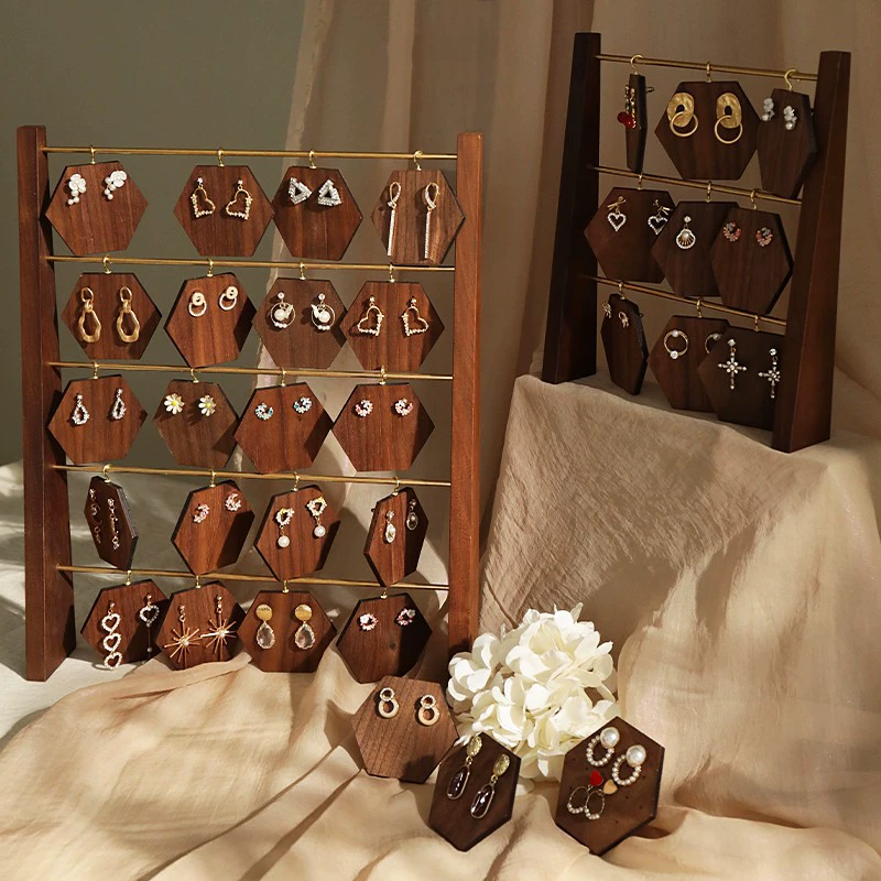 Earrings, storage system, accessory, stand
