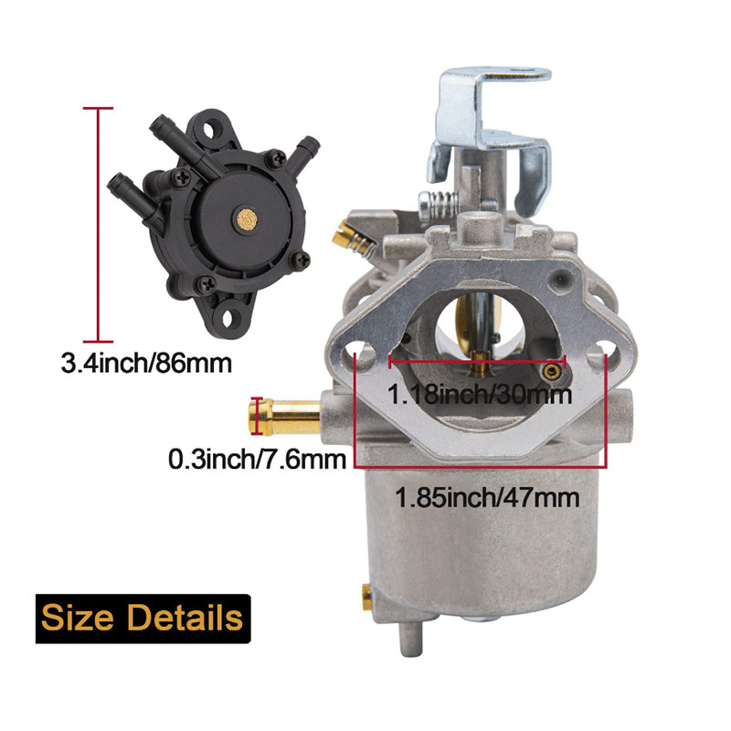 Carburador adecuado para Kawasaki FE290 Motores de carbohidratos 101905601 1016478