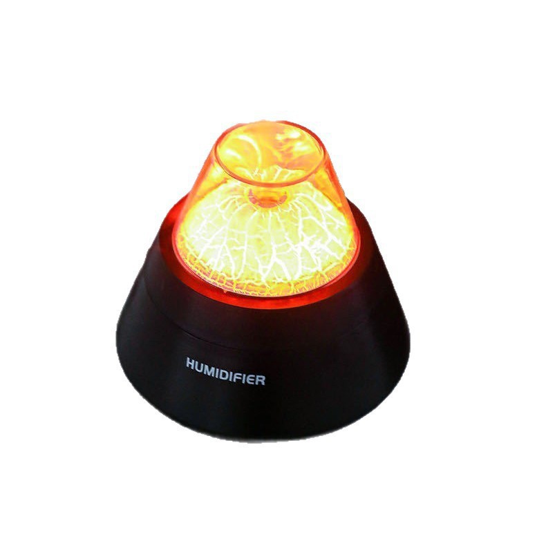 Humidificador Difusor Volcano de Escritorio, Plástico, Humidificación