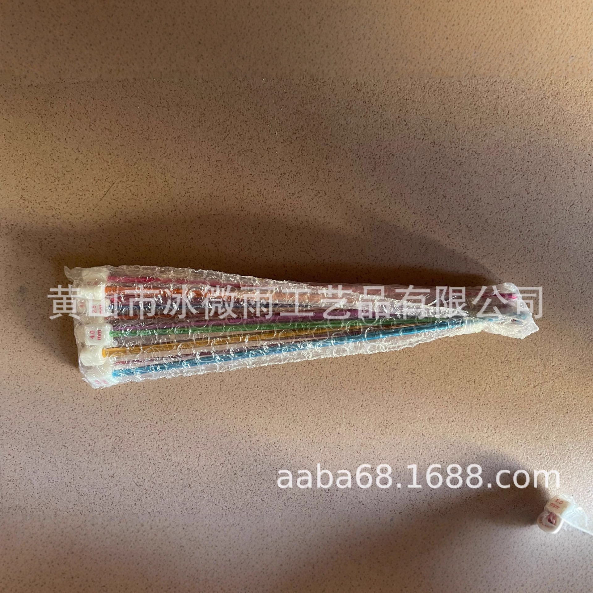 Bwy herramienta de tejer metal óxido de aluminio color crochet 27cm traje de ganchillo afgano 11 unids