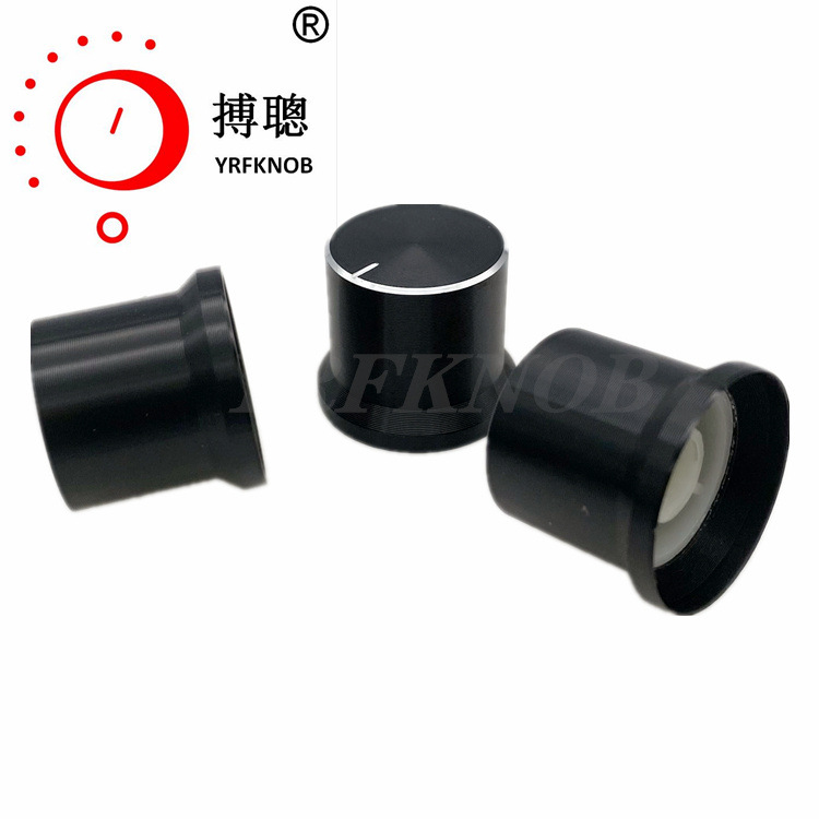 YRFKNOB����ñ�ͺ�ɫ��������̫�������Ͻ���ť 17-20*17������ť