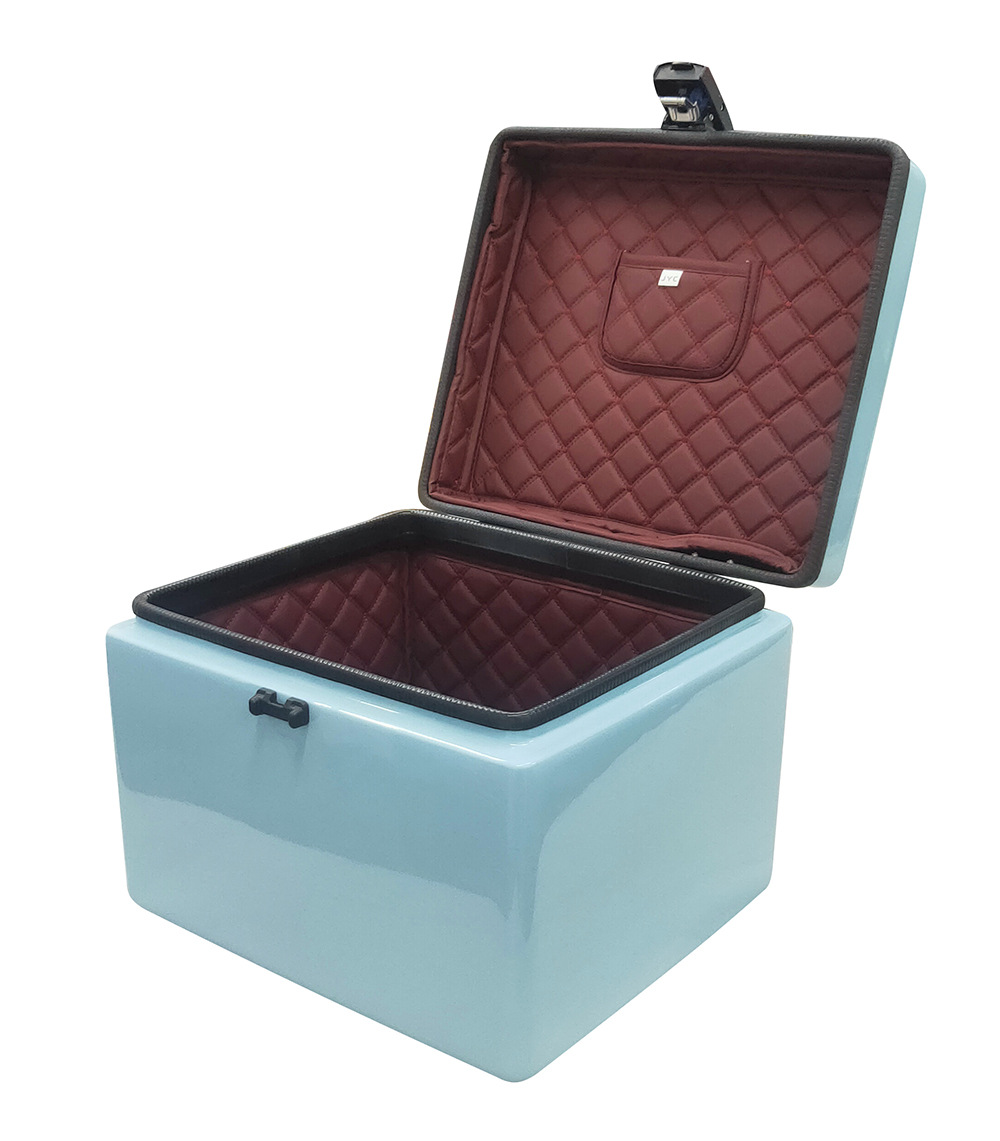 High-Quality Recommendation Motorcycle Trunk Storage Box Electric Vehicle Box Medium Preschool Cc110Jms Trunk Universal