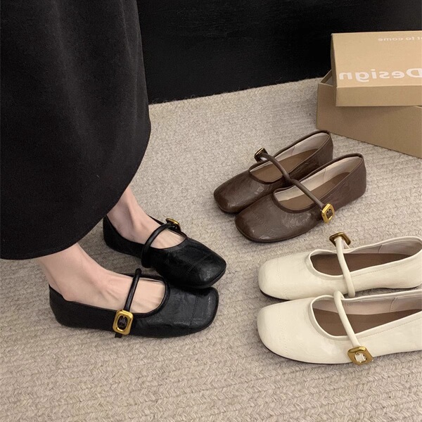 Summer universal Mary Jane shoes low-cut for work and office with a…