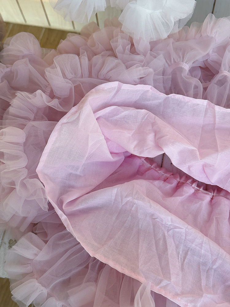 [En Existencia] Falda Tutú Súper Esponjosa para Niñas, Falda Abombada de Primera Clase para Niñas, Falda Media para Niñas Pequeñas, Vestido de Princesa para Bebés