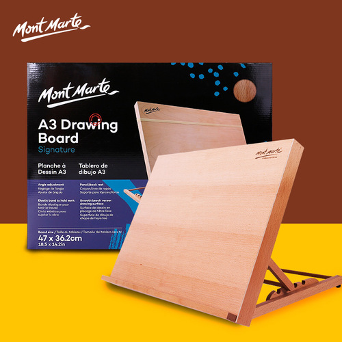 Montmartre desktop easel a2 desktop drawing board easel cross-border adjustable sketch gouache sketch a3 painting drawing board