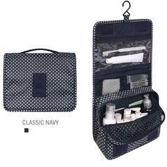 Portable travel storage shower kit travel makeup bag hanging hook shower kit storage bag men's wash bag