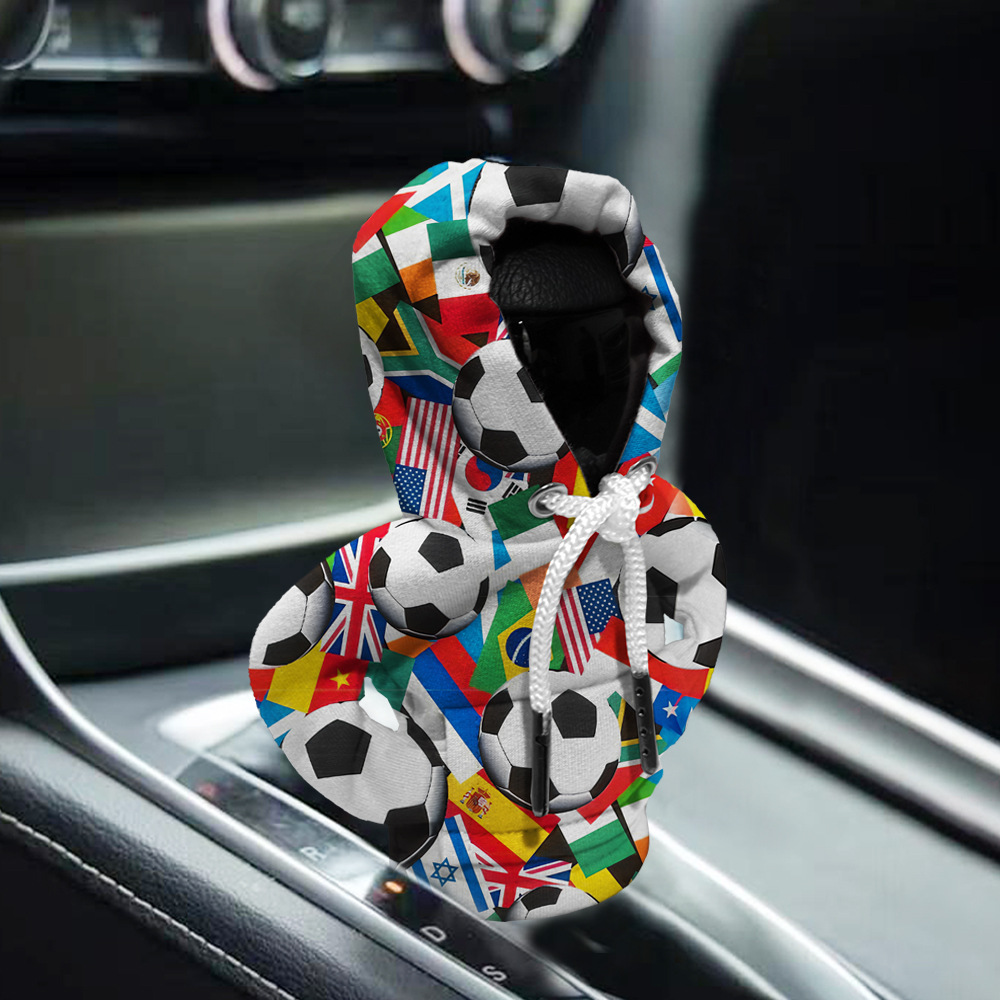 Car Shift Hoodie Cover Car Gear Lever Hooded Clothes Cover Car Interior Gear Dust Cover
