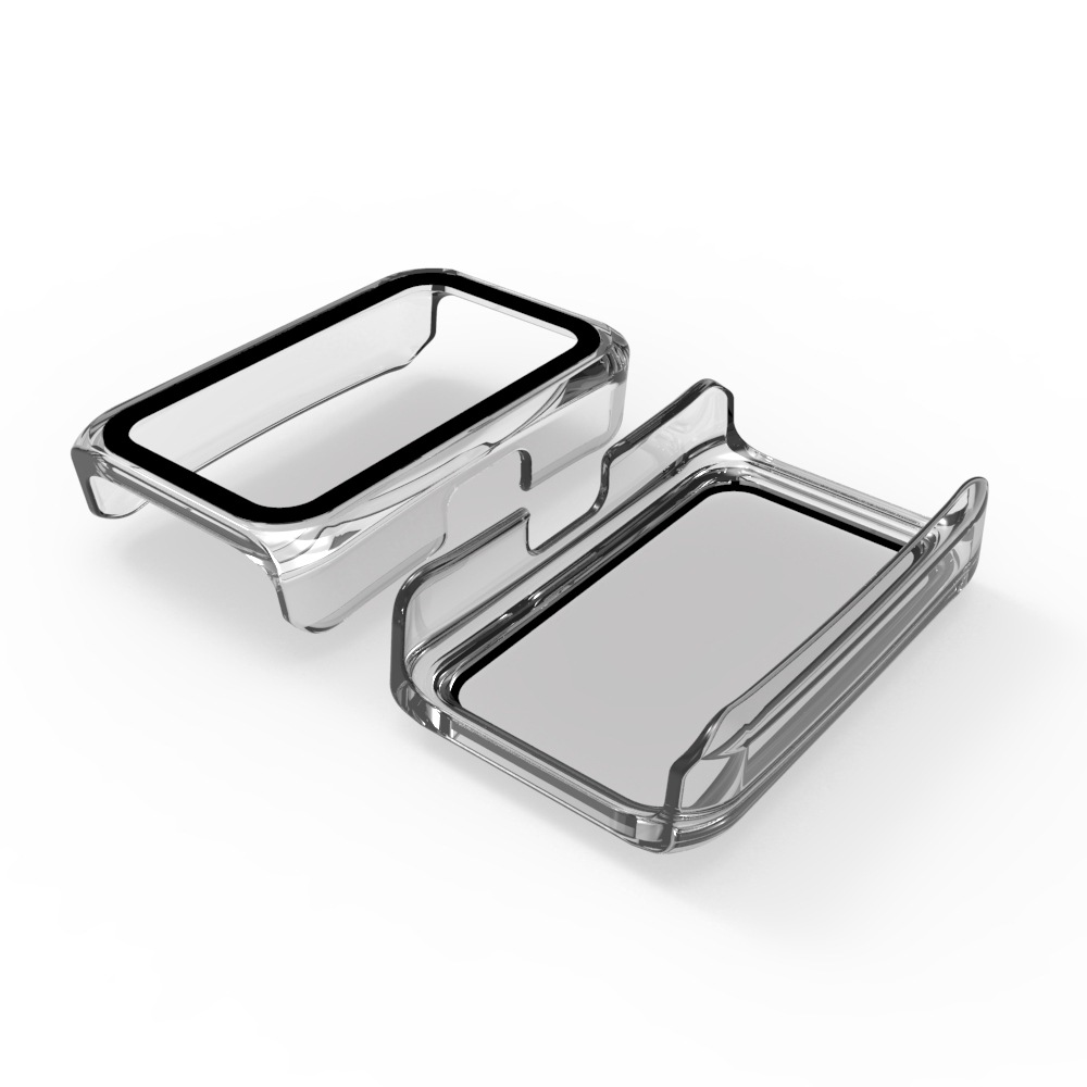 Honor Band 6/7 Protective case is compatible with oppo watch free PC tempered glass integrated case Specification drawing
