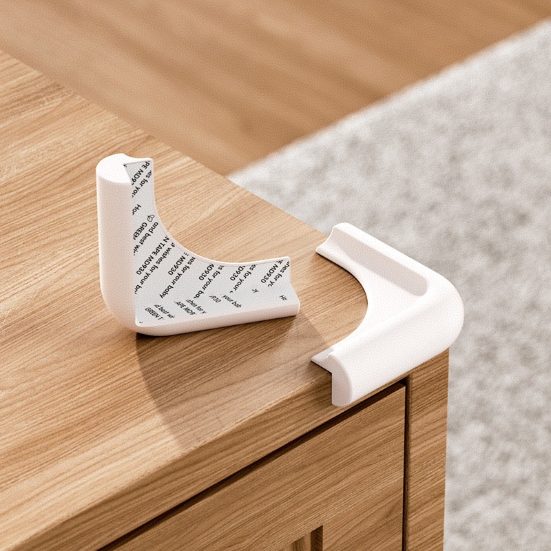 Animales transfronterizos Conejo Silicona Esquina de mesa Esquina de protección Esquina anticolisión Esquina anticolisión para niños Equipo de protección de seguridad para bebés