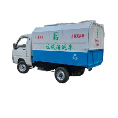 rural garbage transfer, Elektrik zibil maşınları