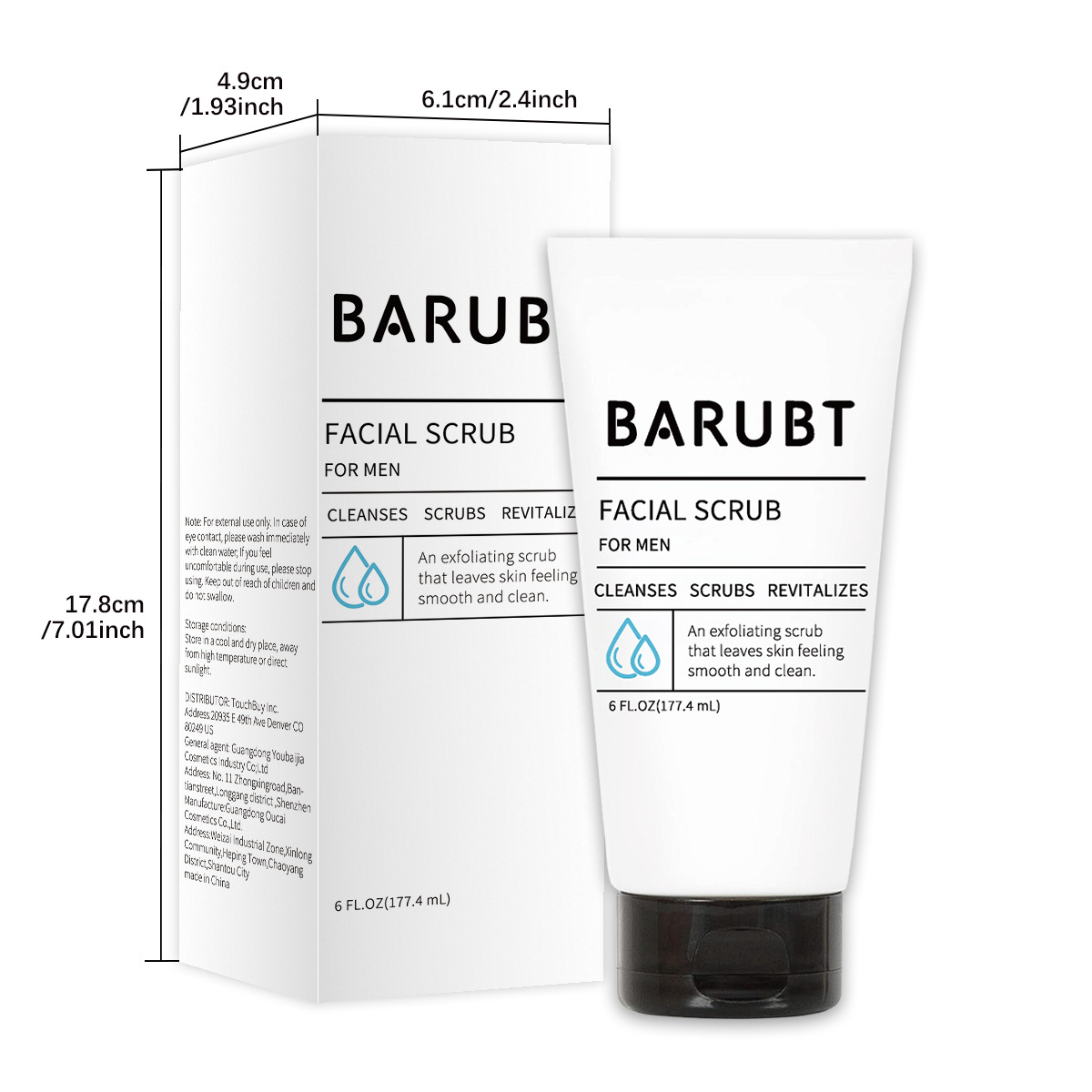 남성용 스크럽 클렌저 DZ1841