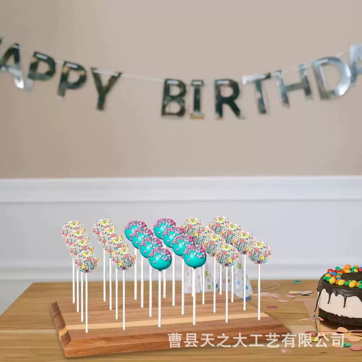 Трансграничная деревянная подставка для конфет 61 детский день леденец Десерт подставка для леденцов и тыквы держатель для конфет