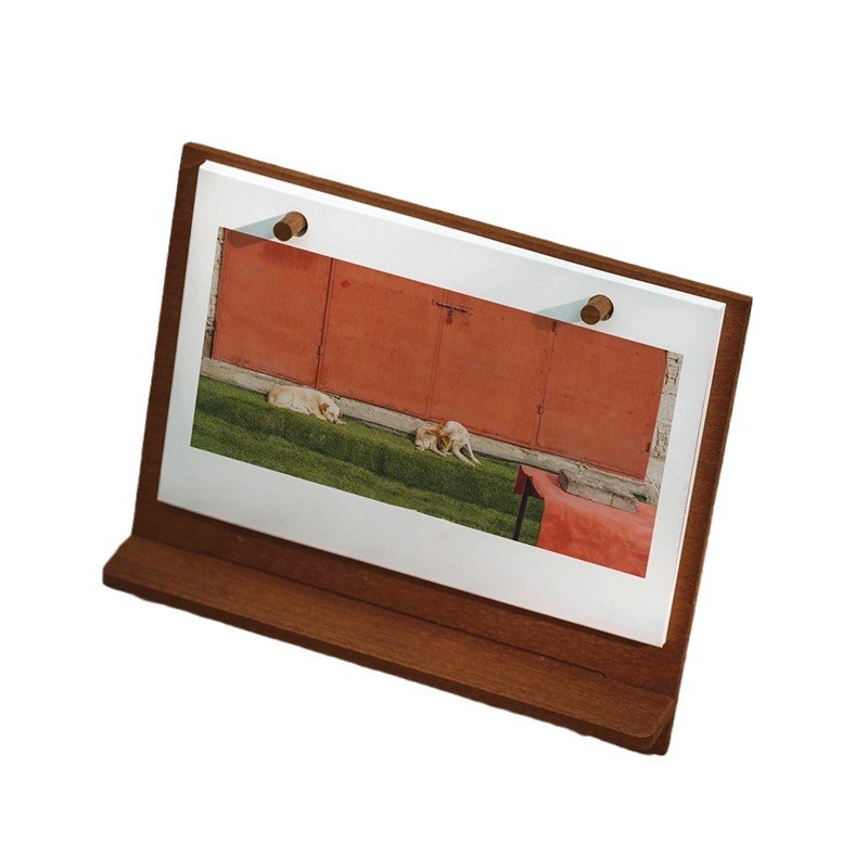 Calendario de escritorio de madera 2025, nuevo calendario perpetuo corporativo creativo y simple base de calendario de escritorio decorativo de escritorio de oficina doméstica