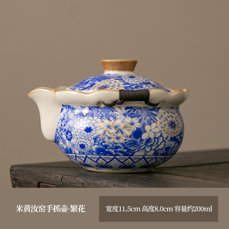 2025年新作999純銀手造り急須 高級大型蓋碗 カンフー茶器 茶碗 蓋付き 高級銀急須|undefined