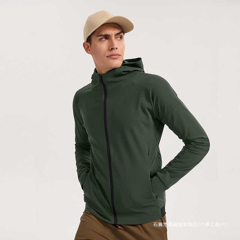 2024 New Men's Outdoor Sports Windbreaker Jacket, Lightweight, Windproof, Simple, Casual, Fashionable Jacket