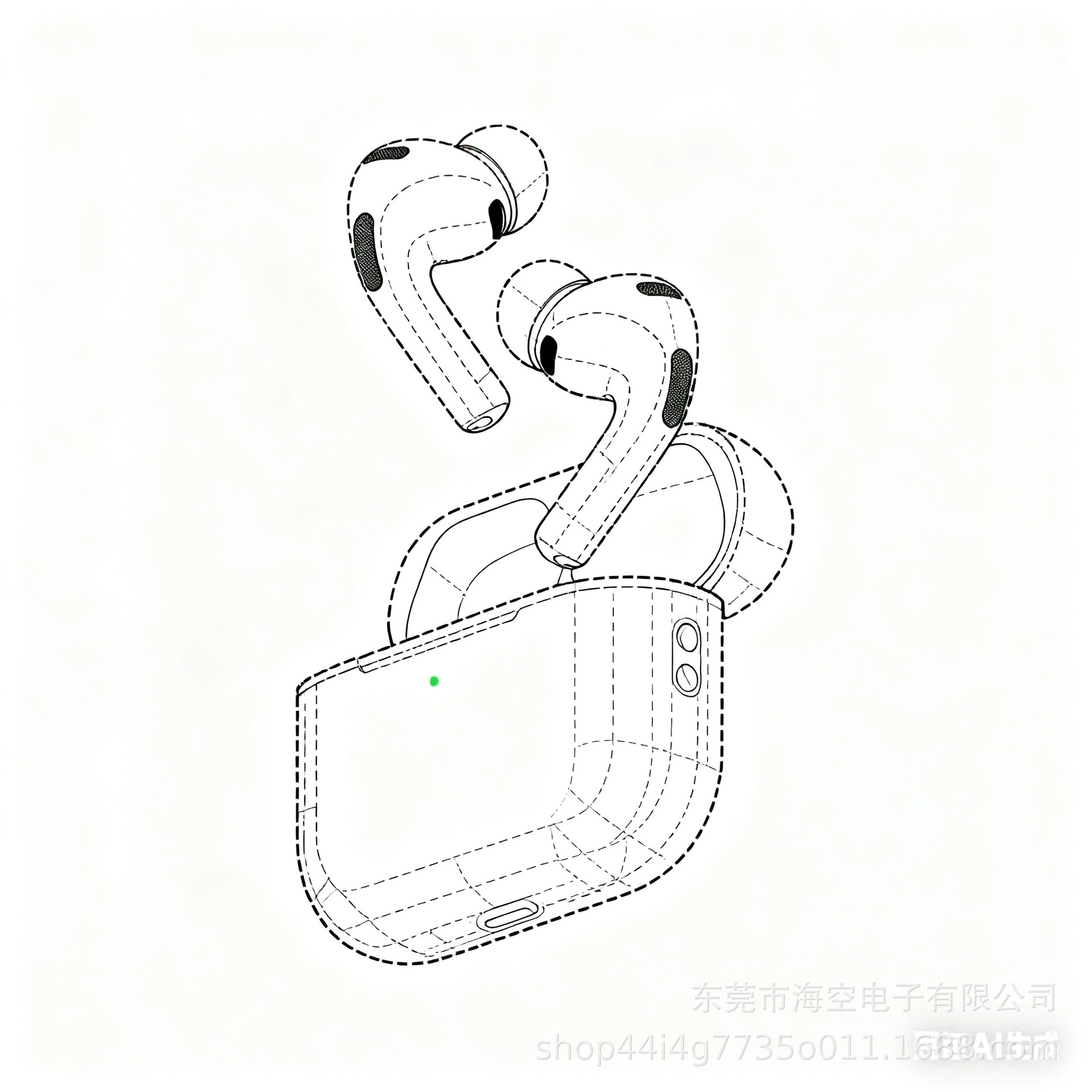 Huaqiangbei Bluetooth headset sixth generation, seventh generation and eighth generation noise reduction headset IOS Android universal in-ear type