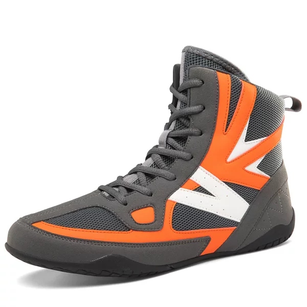 Boxing Shoes Professional Men's Wrestling Shoes Women's Fighting Shoes Sanda Training Shoes Fighting Shoes Strength Training Competition Shoes
