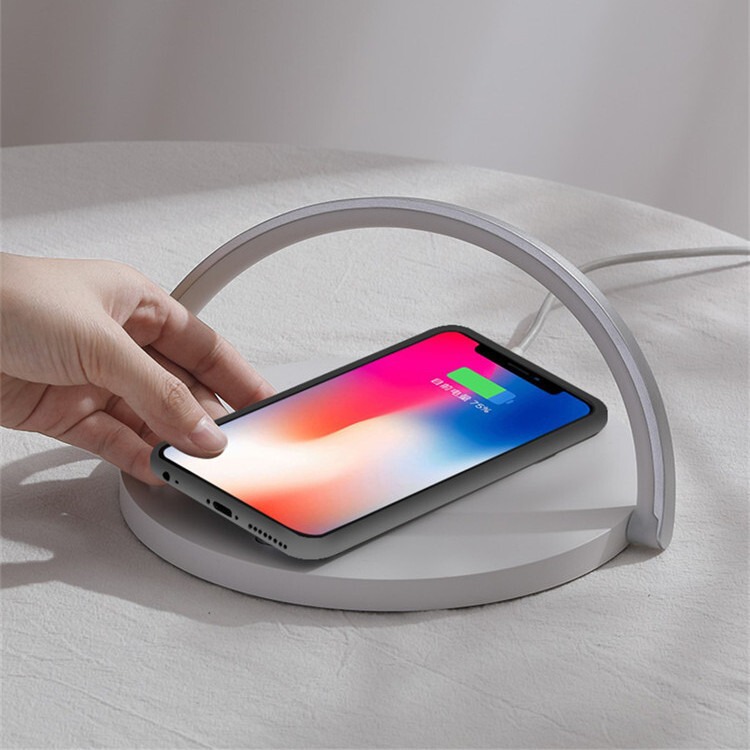 新型人気二合一無線充電器15w急速充電調整可能小夜灯携帯電話スタンドプレゼントプレゼント|undefined