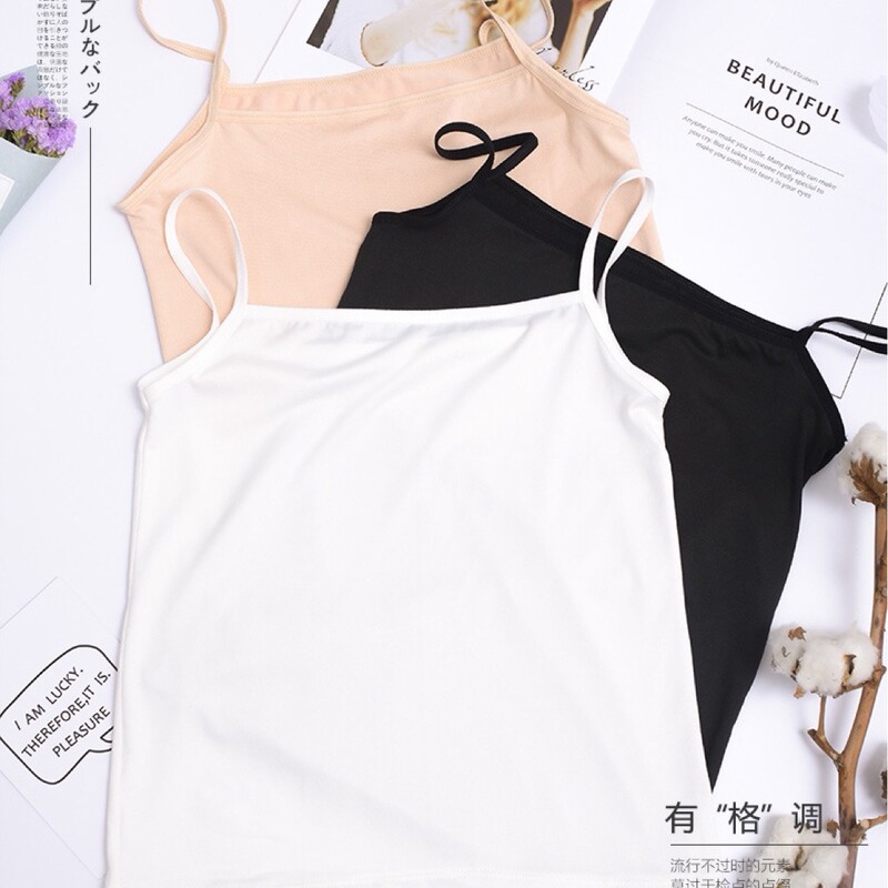 [10 PCs] milk silk camisole women's summer bottoming shirt Women's versatile collar casual small sling wholesale