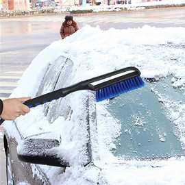 除雪铲车用冬季神器可伸缩扫雪霜扫把刷子雪铲子汽车用品大全实用