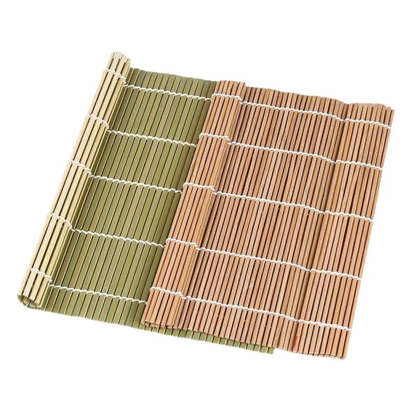 Зеленая кожа штор для суши кухонная гаджета Суши ролл суши инструмент бамбуковый занавес с рисом из умывальника