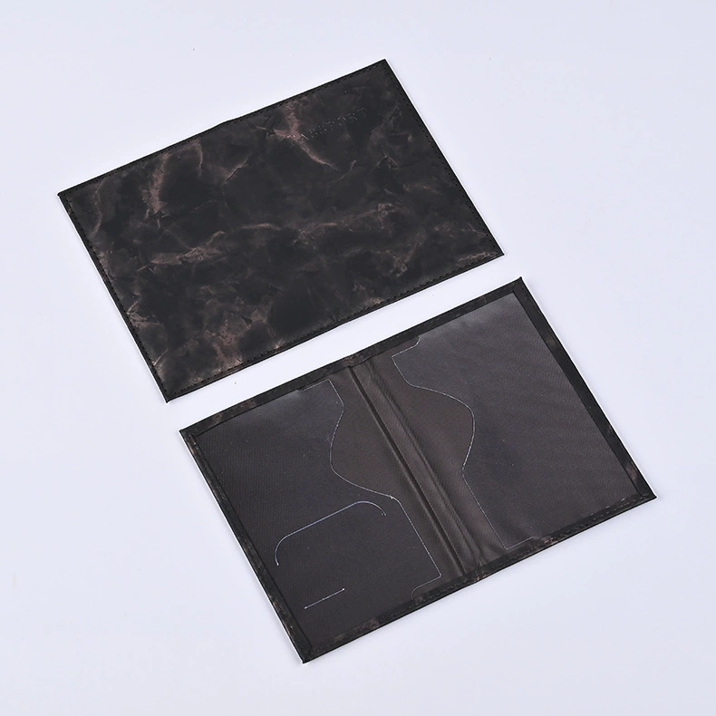 Polyurethane card holder, marble handheld protective case