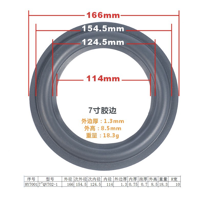 7 inch