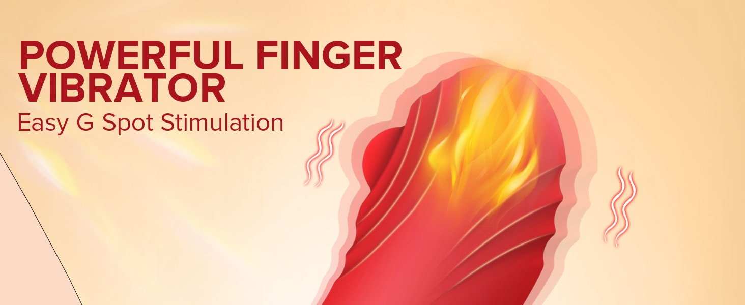 Akumulatorowy wibrator na palec dla par_voghion.com