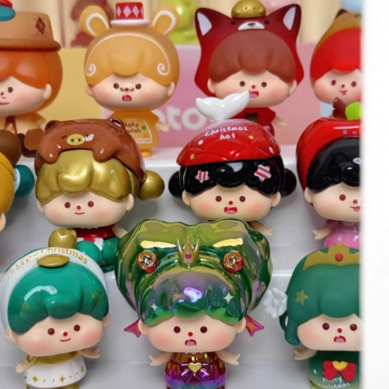 クリスマスアドベンチャーかわいいシリーズブラインドボックストレンディなハンドメイド人形ギフト装飾品おもちゃギフトギフト卸売|undefined