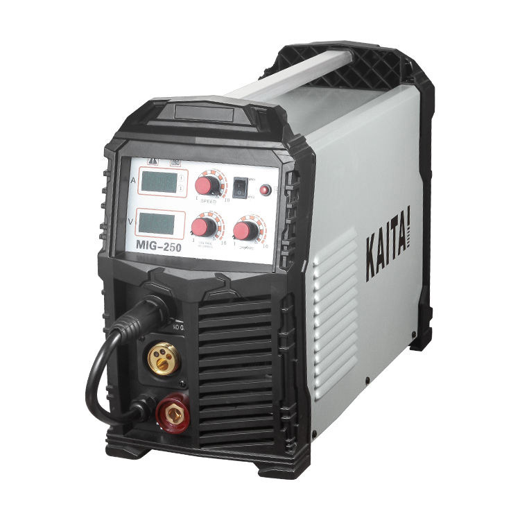 Máquina de soldadura sin gas MIG - 250 soldadora de gas manual doméstica de soldadura integrada 220V